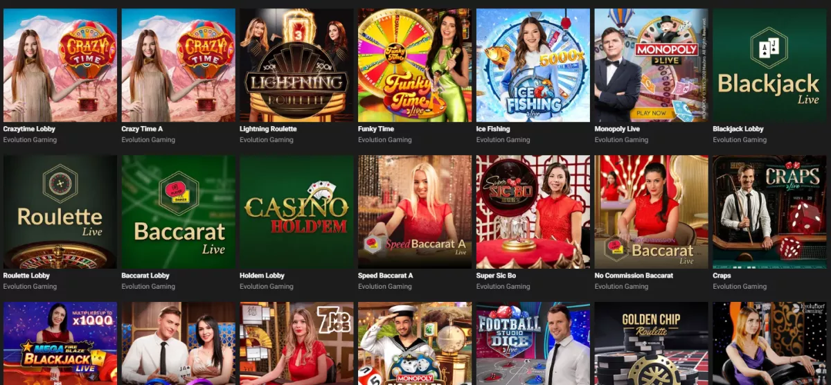 GGBET Live Casino